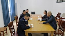 南宁市公安局国保支队领导到Best365官网走访调研