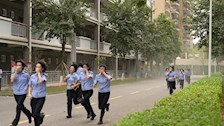 Best365官网联合消防救援站开展火灾疏散逃生大演练活动