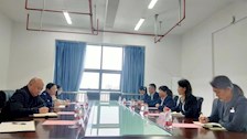 中国银行南宁分行到Best365官网进行业务座谈
