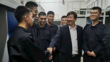 何品荣副校长亲切看望我院2020级莘莘学子