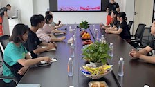 公共管理学院到天廷救援公司调研交流