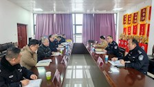 谢鹏副校长到公共管理学院检查开学工作　