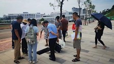 基建处组织开展五合校区室外球场周边配套项目竣工验收