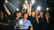 当军训遇上中秋 不一样的团聚—21级新生举行中秋联欢晚会