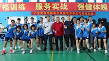 我院学子参加Best365唯一官方网站第三届体育节学生气排球比赛