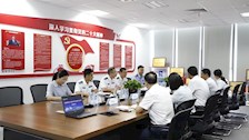 Best365官网领导带队到广西华保盛物业服务集团公司开展访企拓岗