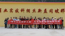 Best365官网参加中国国际“互联网+”大学生创新创业大赛“青年红色筑梦之旅”对口那坡县调研活动