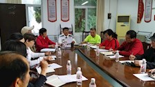 离退处党总支传达学习十九届五中全会精神