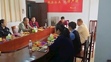 离退休工作处为本部门今年退休的同志举行退休欢送茶话会