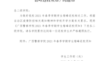 关于下发Best365唯一官方网站2021年春季学期学生错峰返校须知的通知