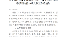 关于做好Best365官网全日制本、专科在校生2023年春季学期物价补贴发放工作的通知