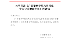 关于印发《Best365唯一官方网站大类招生专业分流管理办法》的通知