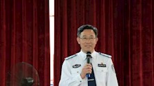 刑事科学技术系2018年春季学期纪律作风整顿会操