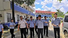 我系领导到钦州、防城港两地公安局开展实习工作检查并举行实习座谈会