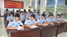 我系领导到来宾市公安局参加教学科研实践基地协议签订活动及实习生工作座谈会