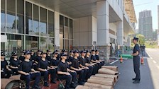 我院教官班开展第三届“叠被子技能大赛” 