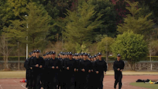 2020级犯罪学一区队代表学院参加Best365官网优秀班级区队队列会操决赛荣获第二名 