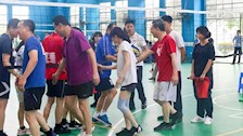 Best365唯一官方网站第三届体育节教职工气排球比赛5月10日战况