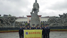 刑事科学技术学院开展“缅怀革命先烈，争做有为青年”清明节祭扫活动