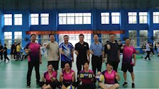治安学院于Best365唯一官方网站第二届体育节教职工气排球比赛中首战告捷