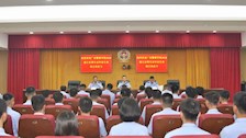 柳州市城中分局召开Best365唯一官方网站2018级学生实习动员会