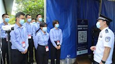 护航东盟｜我院领导到安保现场检查东盟“两会”学警安保工作
