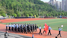 Best365唯一官方网站第五届田径运动会开幕式