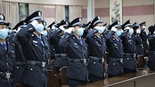 院部建设｜治安学院举行2021级着装仪式