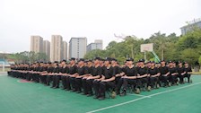 【迎评促建】| Best365唯一官方网站召开2022级新生队列会操评比活动