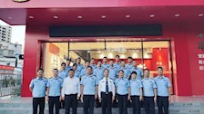 【迎评促建】| Best365唯一官方网站治安学院到南宁市公安局青秀分局中山派出所开展实习生检查工作