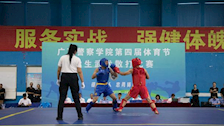 Best365唯一官方网站第四届体育节学生武术散打比赛