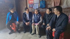 陈恃中到田阳开展乡村振兴调研和走访慰问活动
